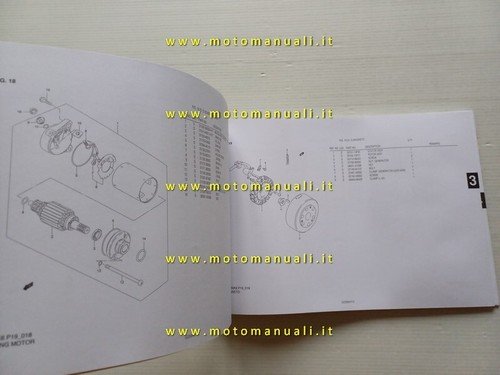 Suzuki Marauder GZ 250 2005 catalogo ricambi ORIGINALE spare parts …