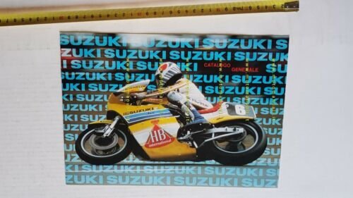 Suzuki produzione modelli 1982 depliant moto originale brochure