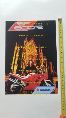 Suzuki RF 600 R 1993 depliant ITALIANO originale moto brochure