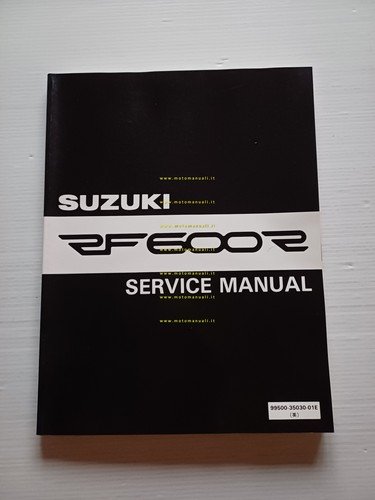 Suzuki RF 600 R 1993 manuale officina riparazione originale TESTO …