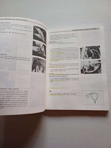 Suzuki RF 600 R 1993 manuale officina riparazione originale TESTO …