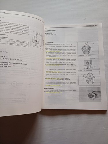 Suzuki RF 600 R 1993 manuale officina riparazione originale TESTO …