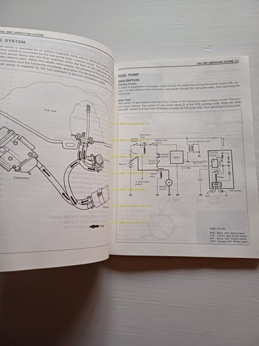 Suzuki RF 600 R 1993 manuale officina riparazione originale TESTO …