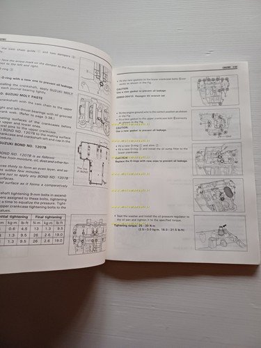 Suzuki RF 600 R 1993 manuale officina riparazione originale TESTO …