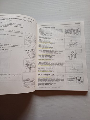 Suzuki RF 600 R 1993 manuale officina riparazione originale TESTO …