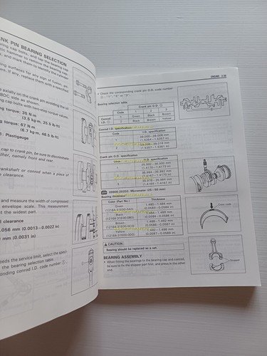 Suzuki RF 900 R 1994 manuale officina INGLESE originale WORKSHOP …