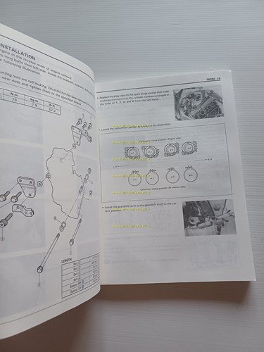 Suzuki RF 900 R 1994 manuale officina INGLESE originale WORKSHOP …