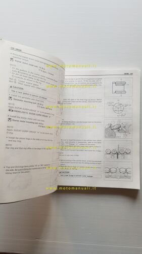 Suzuki RF 900 RR 1994 manuale officina inglese originale