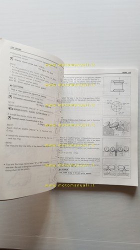 Suzuki RF 900 RR 1994 manuale officina inglese originale