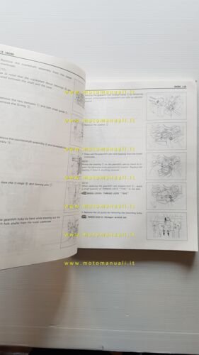 Suzuki RF 900 RR 1994 manuale officina inglese originale