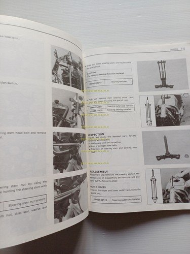 Suzuki RG 250 1985 manuale officina riparazione INGLESE originale shop …