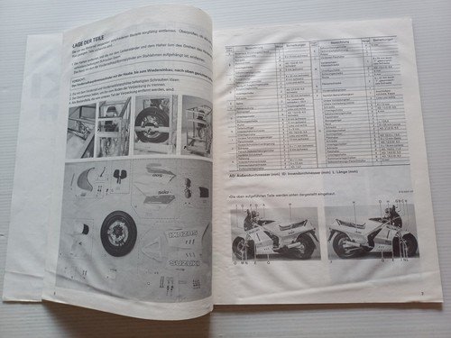 Suzuki RG 500 CH Gamma 1986-87 manuale assemblaggio officina originale