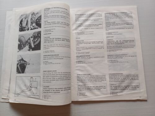 Suzuki RG 500 CH Gamma 1986-87 manuale assemblaggio officina originale