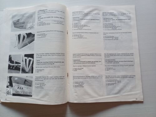 Suzuki RG 500 CH Gamma 1986-87 manuale assemblaggio officina originale