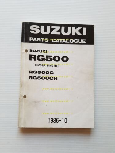 Suzuki RG 500 G - CH Gamma 1986 catalogo ricambi …