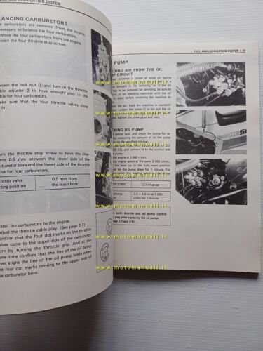 SUZUKI RG 500 GAMMA 1985-87 manuale officina INGLESE originale workshop …