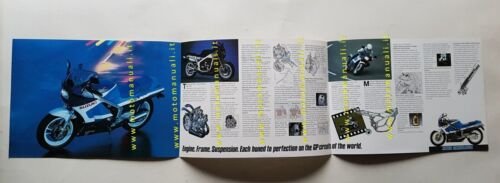 Suzuki RG 500 GAMMA 1986 depliant INGLESE originale