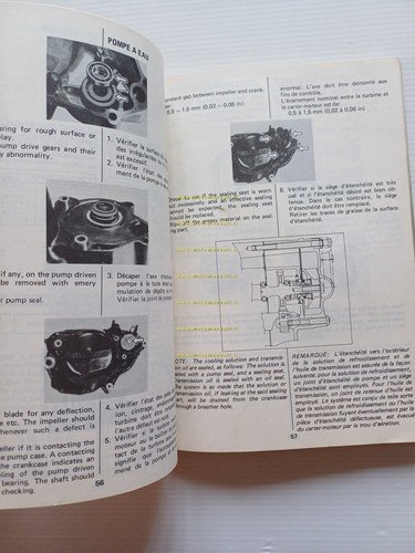 Suzuki RM 125 1982-83 Cross manuale uso manutenzione originale