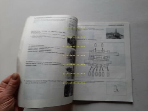 Suzuki RM 125 Cross 1990 manuale uso originale Francese workshop …