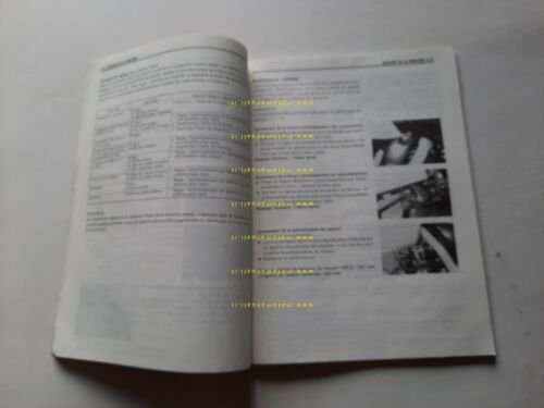 Suzuki RM 125 Cross 1990 manuale uso originale Francese workshop …