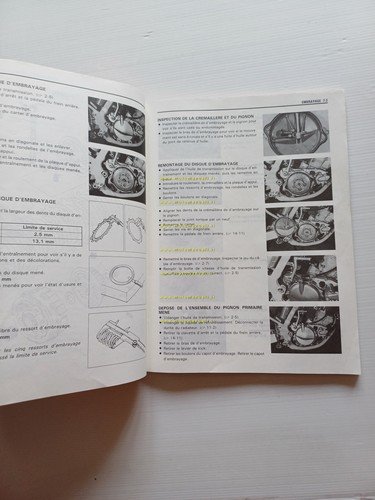 Suzuki RM 125 Cross 1991-1992 manuale uso - officina originale …
