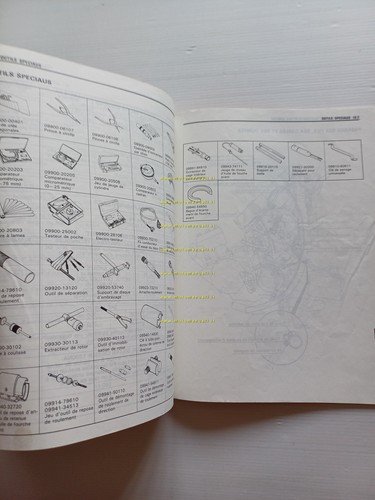 Suzuki RM 125 Cross 1991-1992 manuale uso - officina originale …