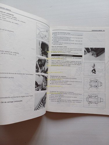 Suzuki RM 125 Cross 1991-1992 manuale uso - officina originale …