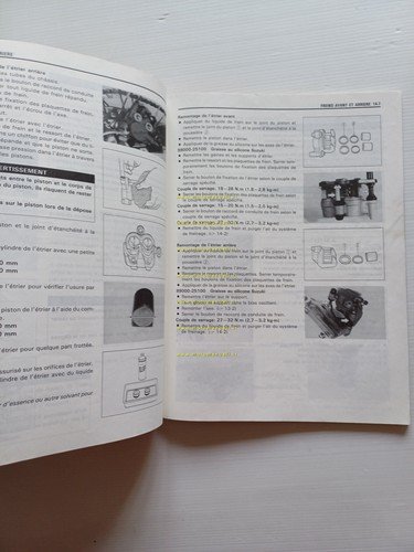 Suzuki RM 125 Cross 1991-1992 manuale uso - officina originale …