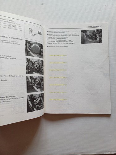 Suzuki RM 125 Cross 1991-1992 manuale uso - officina originale …
