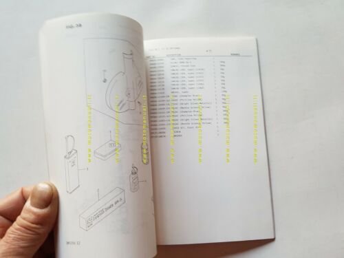 Suzuki RM 125 K cross 1988 catalogo ricambi originale spare …