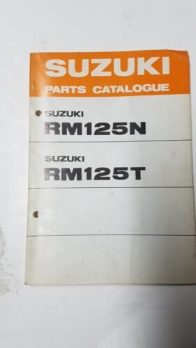 SUZUKI RM 125 N-T 1979 cross catalogo ricambi originale moto …