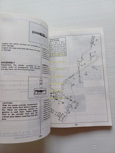 Suzuki RM 250 1989-90 Cross manuale uso manutenzione originale