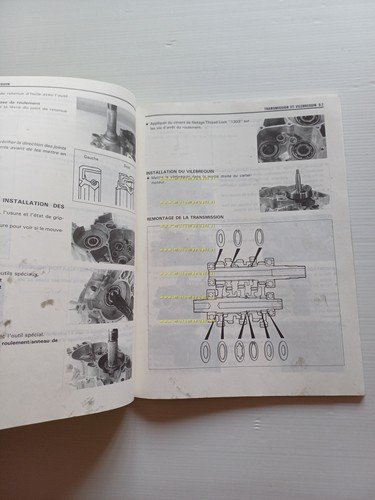 Suzuki RM 250 Cross 1990-1991 manuale uso - officina originale …