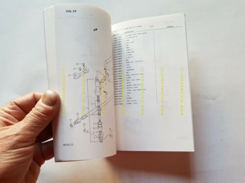 SUZUKI RM 250 K Cross 1988 catalogo ricambi originale Spare …