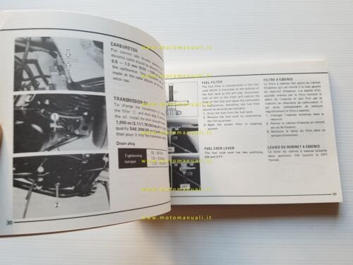 Suzuki RM 465 1981-82 manuale uso manutenzione originale