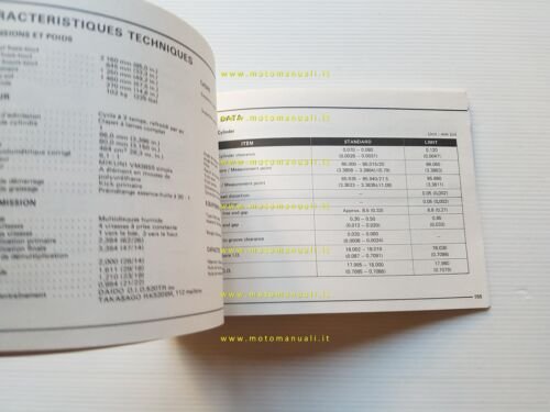 Suzuki RM 465 1981-82 manuale uso manutenzione originale