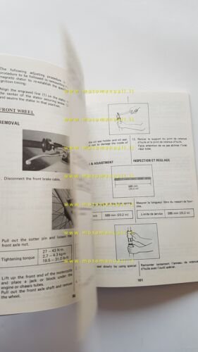 Suzuki RM 80 H 1983 Cross manuale uso manutenzione originale