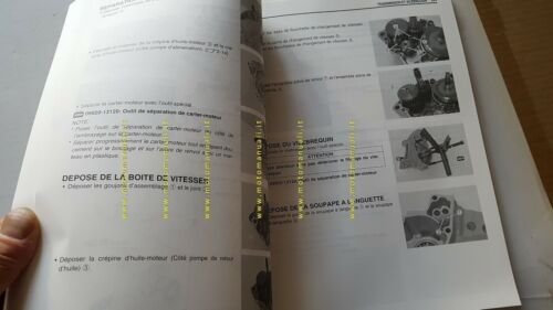 SUZUKI RM Z 250 2008 manuale officina Francese French manuel …