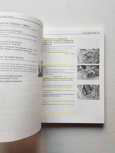 Suzuki RM-Z 250 2008 manuale uso manutenzione officina spagnolo originale