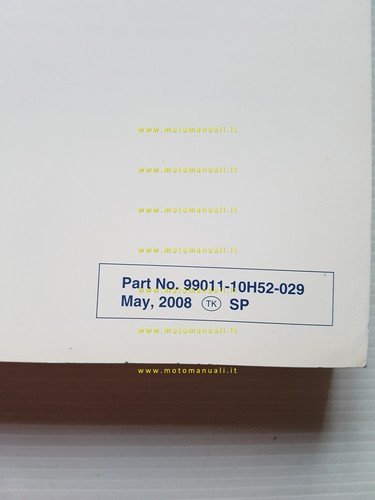 Suzuki RM-Z 250 2008 manuale uso manutenzione officina spagnolo originale