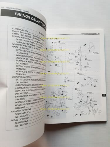 Suzuki RM-Z 250 2008 manuale uso manutenzione officina spagnolo originale