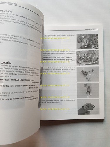 Suzuki RM-Z 250 2008 manuale uso manutenzione officina spagnolo originale