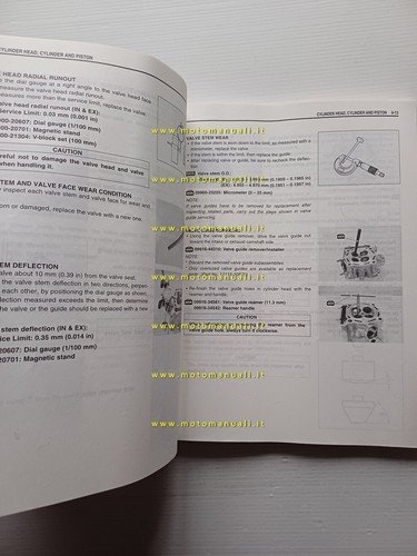 Suzuki RM-Z 450 2004 manuale uso manutenzione officina INGLESE originale