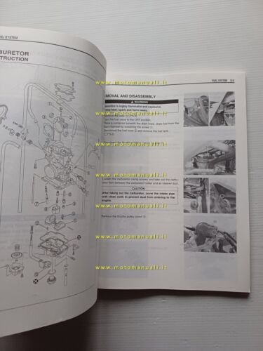 Suzuki RM-Z 450 2004 manuale uso manutenzione officina INGLESE originale
