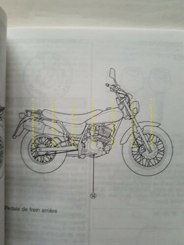 SUZUKI RV 125 2002 manuale uso manutenzione FRANCESE originale