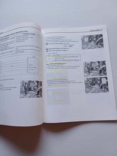 Suzuki RV 125 AGGIORNAMENTO 2006 manuale officina INGLESE originale