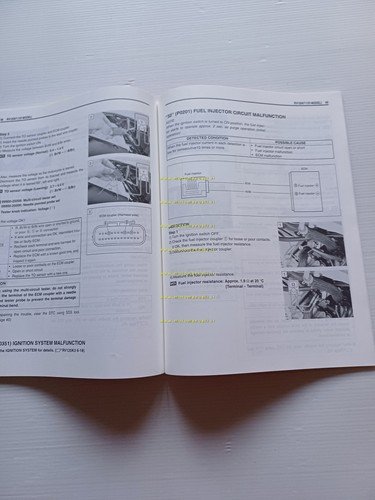 Suzuki RV 125 AGGIORNAMENTO 2006 manuale officina INGLESE originale