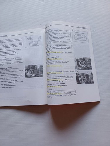 Suzuki RV 125 AGGIORNAMENTO 2006 manuale officina INGLESE originale