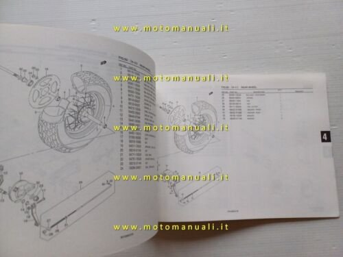 Suzuki RV 125 K8 2007 catalogo ricambi ORIGINALE spare parts …