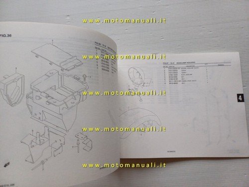 Suzuki RV 125 K8 2007 catalogo ricambi ORIGINALE spare parts …